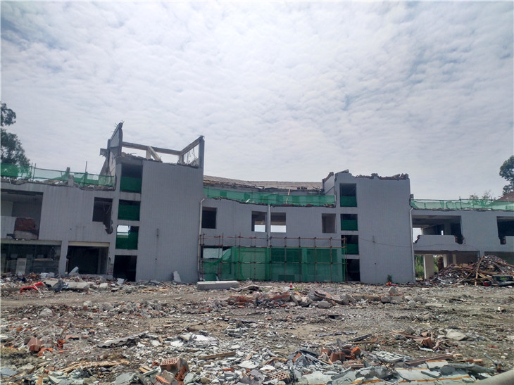 成都建筑物拆除公司框架樓房拆除