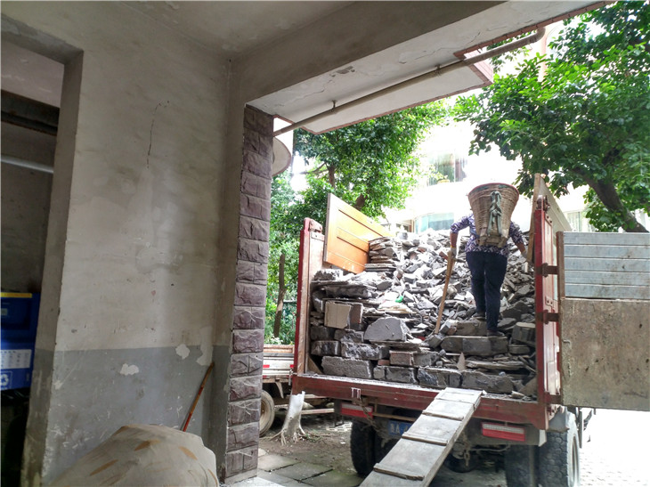 成都二手房裝修拆除翻新裝修拆除清運一體化富臨沙河新城案例